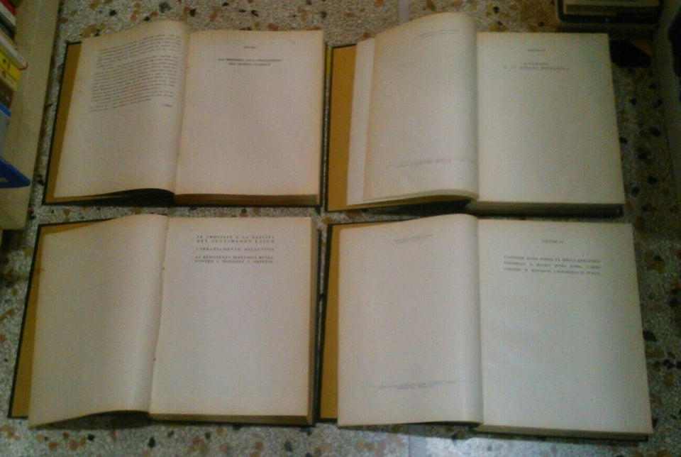 STORIA DELL'ARTE. DINO CAMPINI. 4 VOLUMI. EDIZIONI LIBRARIE ITALIANE-MILANO. ILLUSTRATO. ANNI '60.