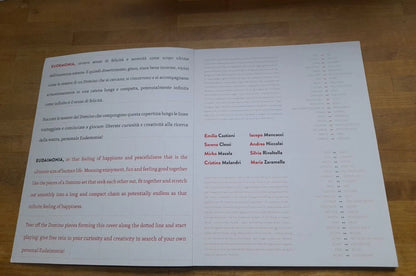 CATALOGO ILLYWORDS N.32. EUDEMONIA. AA.VV. EDIZIONI ILLY 2012.