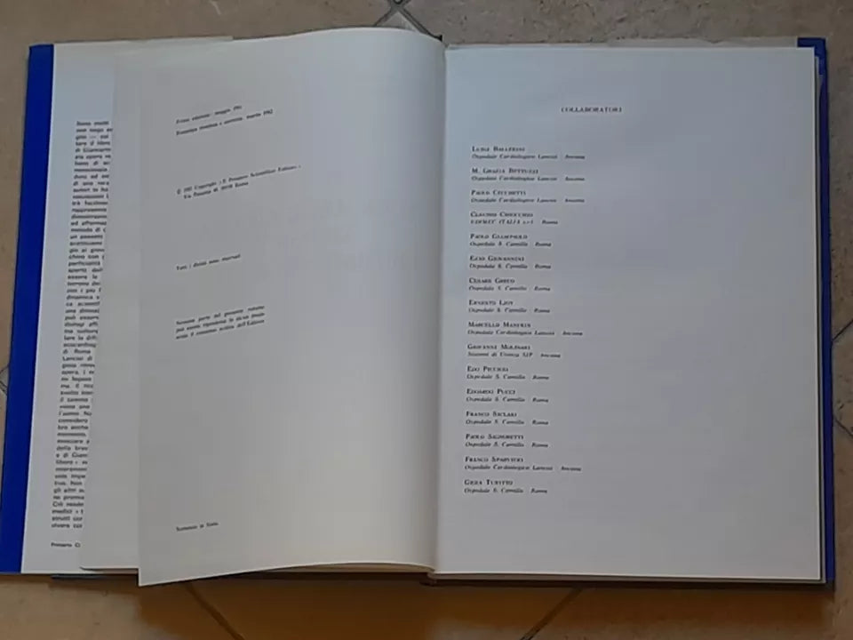 ECOCARDIOGRAFIA MONO E BIDIMENSIONALE. BOCCANELLI - GAMBELLI. IL PENSIERO SCIENTIFICO EDITORE. RISTAMPA RIVEDUTA E CORRETTA 1982.