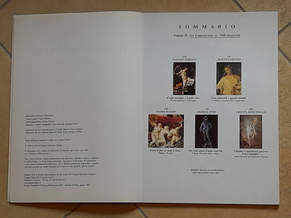 IL NUDO NELL'ARTE. EROS NATURA ARTIFICIO. VOL II - DA CARAVAGGIO AL '700 FRANCESE. A CURA DI GLORIA FOSSI. AA.VV. GRUPPO EDITORIALE L'ESPRESSO. RISTAMPA 2002.