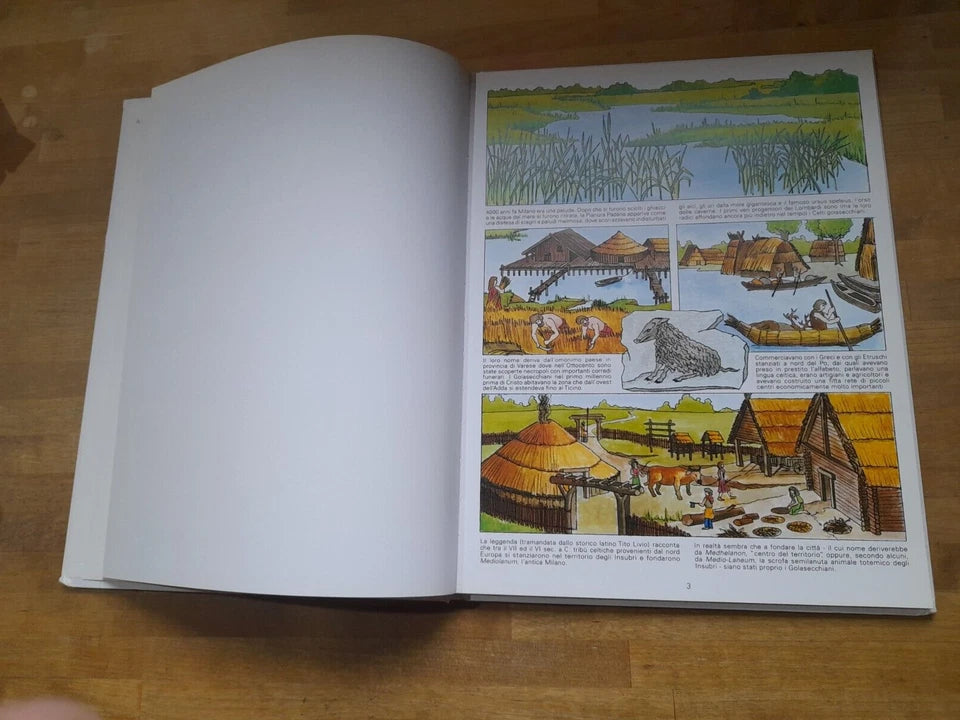 LA STORIA DI MILANO ILLUSTRATA E RACCONTATA. IVANA BORGHINI - FABIO RICCOBON. BONECHI EDITORE. 4° EDIZIONE AGGIORNATA: DICEMBRE 2009.