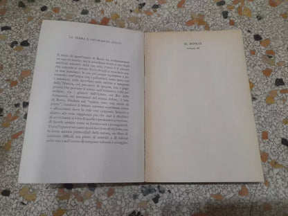 LA TERRA E' UN'ARANCIA DOLCE. VITTORIO G. ROSSI. MONDADORI EDITORE. 2° EDIZIONE 1962. COLLANA: IL BOSCO VOLUME 88.