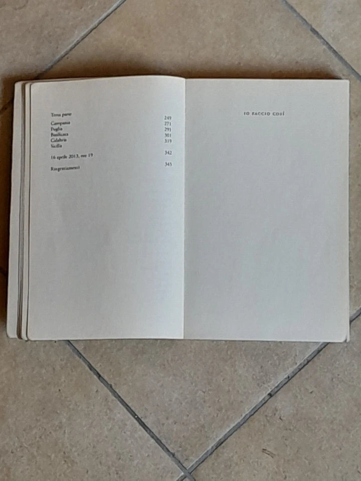 IO FACCIO COSI'. DANIEL TAROZZI. CHIARELETTERE EDITORE. 1° EDIZIONE OTTOBRE 2013.