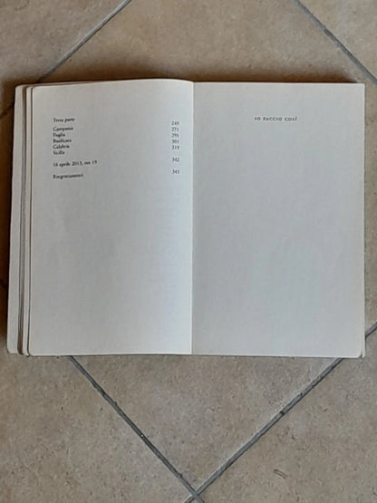 IO FACCIO COSI'. DANIEL TAROZZI. CHIARELETTERE EDITORE. 1° EDIZIONE OTTOBRE 2013.
