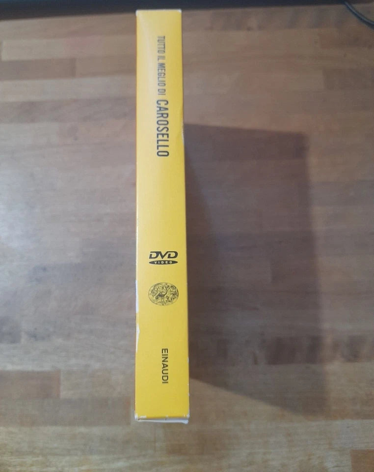TUTTO IL MEGLIO DI CAROSELLO 1957-1977. DVD+LIBRO A CURA DI GIULIA CROCE. EINAUDI STILE LIBERO DVD. EDIZIONE 2008.