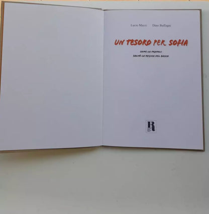 UN TESORO PER SOFIA. LUCIO MAZZI. ILLUSTRAZIONI DI DINO BUFFAGNI. GIUSEPPE MARIA RICCHIUTO EDITORE. RISTAMPA 2012.