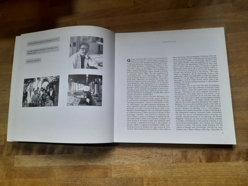 GIANFRANCO MASI. OPERE 1960 -1990. SANTARINI EDITORE. COLLANA: MONOGRAFIE D'ARTE E DI TECNICA. A CURA DI GIANCARLO BERNABEI. RISTAMPA 1990.