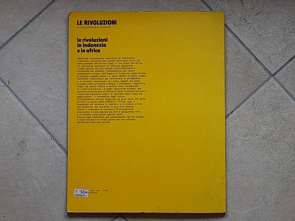 LE RIVOLUZIONI IN INDONESIA E IN AFRICA. AA.VV. FABBRI EDITORI. 1° EDIZIONE 1975. COLLANA: LE RIVOLUZIONI.