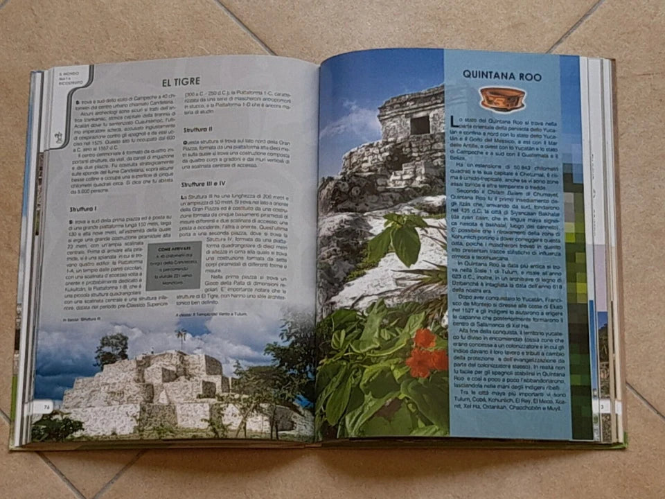 IL MONDO MAYA RICOSTRUITO. 15 EDIFICI RICOSTRUITI. AA.VV. 1° EDIZIONE 2010. DANTE EDITORIAL.