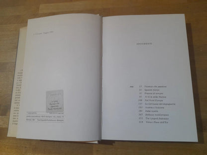 EUROPA ALLO SPECCHIO. ALBERTO TURA. PONTE NUOVO EDITORE. 1° EDIZIONE 1981. AUTOGRAFATO.