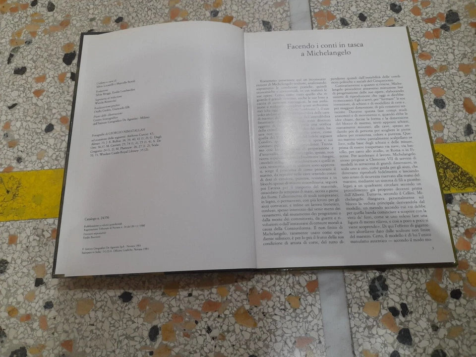 MICHELANGELO SCULTORE. EUGENIO BATTISTI. DE AGOSTINI EDITORE. 1° EDIZIONE 1981. COLLANA: DOCUMENTI D'ARTE.