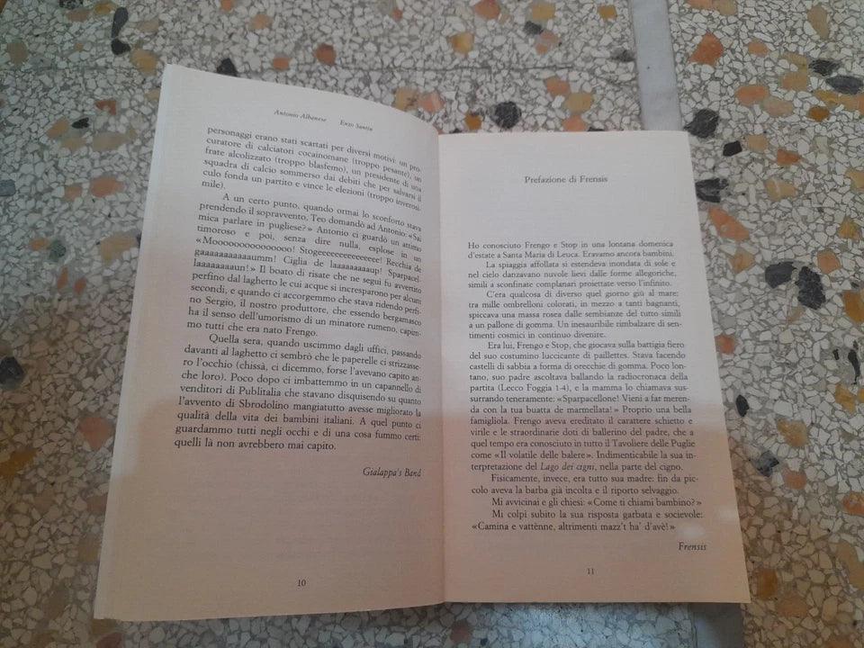 DIARIO DI UN ANARCHICO FOGGIANO. ANTONIO ALBANESE-ENZO SANTIN. BALDINI&CASTOLDI. RISTAMPA 1995. COLLANA: LE FORMICHE 37.
