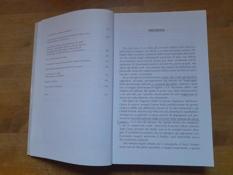 CODICE DEI DIRITTI UMANI E FONDAMENTALI. UMBERTO VINCENTI. COLLANA: FORMAZIONE GIURIDICA 8. EDIZIONI PLUS 2011.