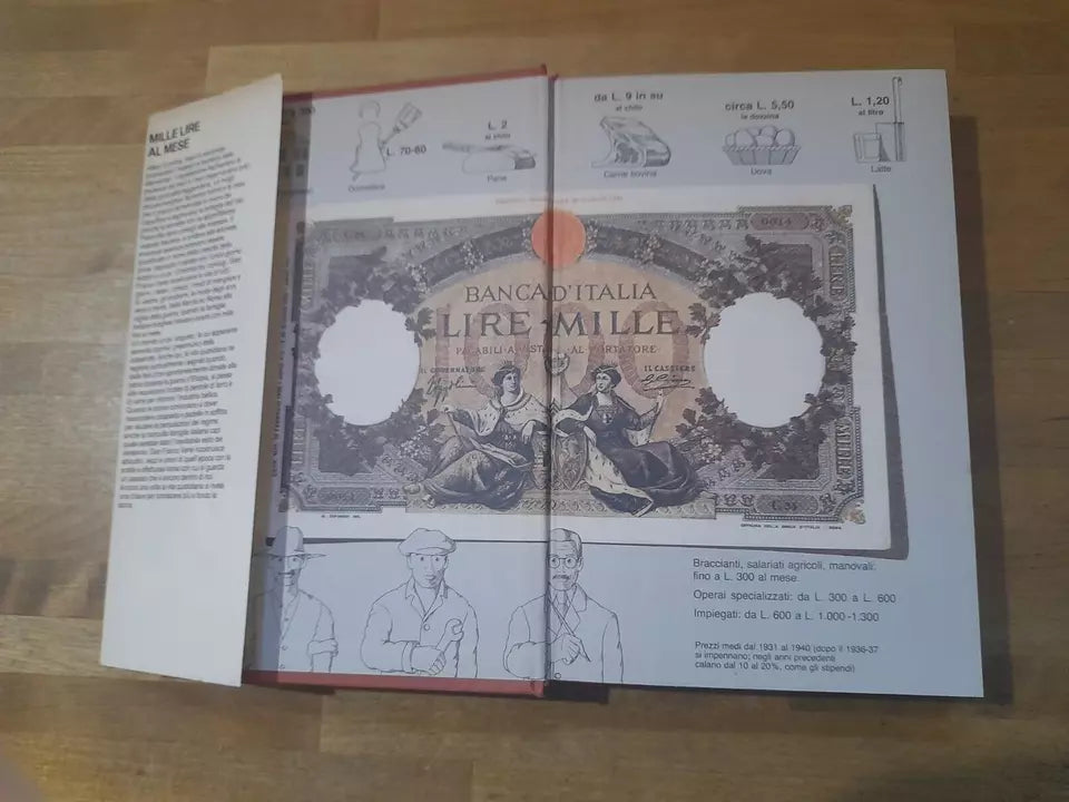 MILLE LIRE AL MESE. GIAN FRANCO VENE'. 6° EDIZIONE CDE SU LICENZA MONDADORI, 1990.
