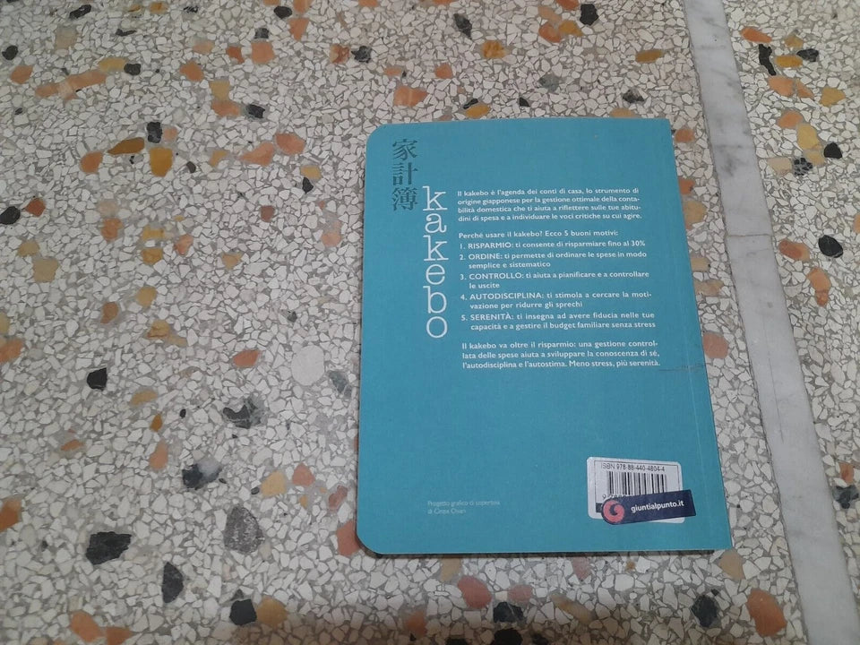 KAKEBO L'AGENDA DEI CONTI DI CASA PER RISPARMIARE E GESTIRE LE TUE SPESE. AA.VV. DEMETRA EDITORE. 4° RISTAMPA 2017.