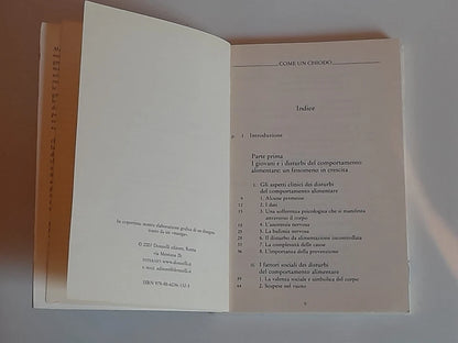 COME UN CHIODO. LE RAGAZZE, LA MODA, L'ALIMENTAZIONE. GIOVANNA MELANDRI. DONZELLI EDITORE. 1° EDIZIONE 2007. COLLANA: SAGGINE / 99.