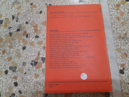 SOCIOLOGIA DELLA FAMIGLIA. ANDRÊE MICHEL. SOCIETA' EDITRICE IL MULINO. COLLANA: SERIE DI SOCIOLOGIA. RISTAMPA 1974.